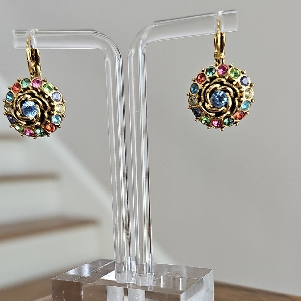 Joan Rivers Leverback Earrings